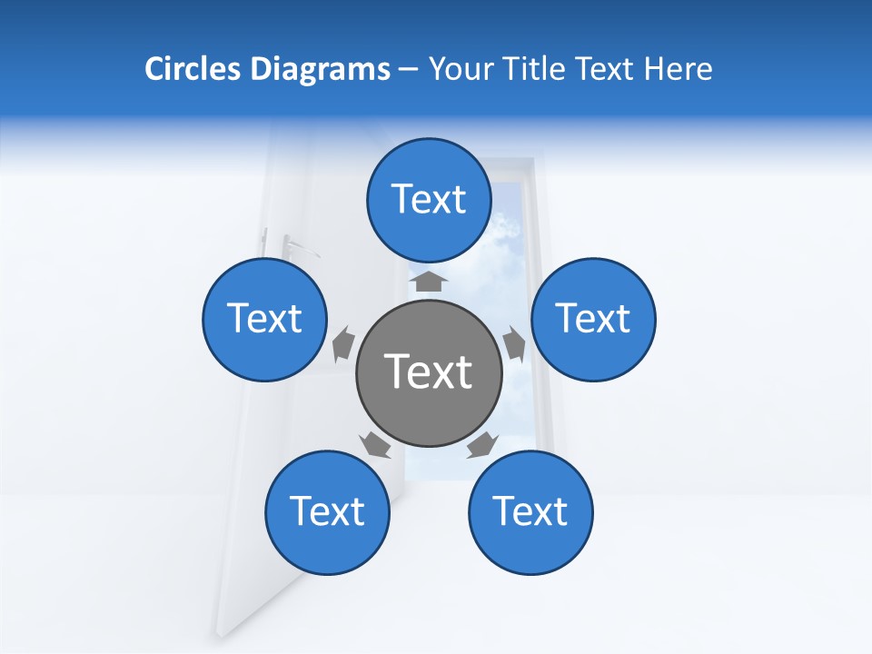 Imagination Sign Single PowerPoint Template