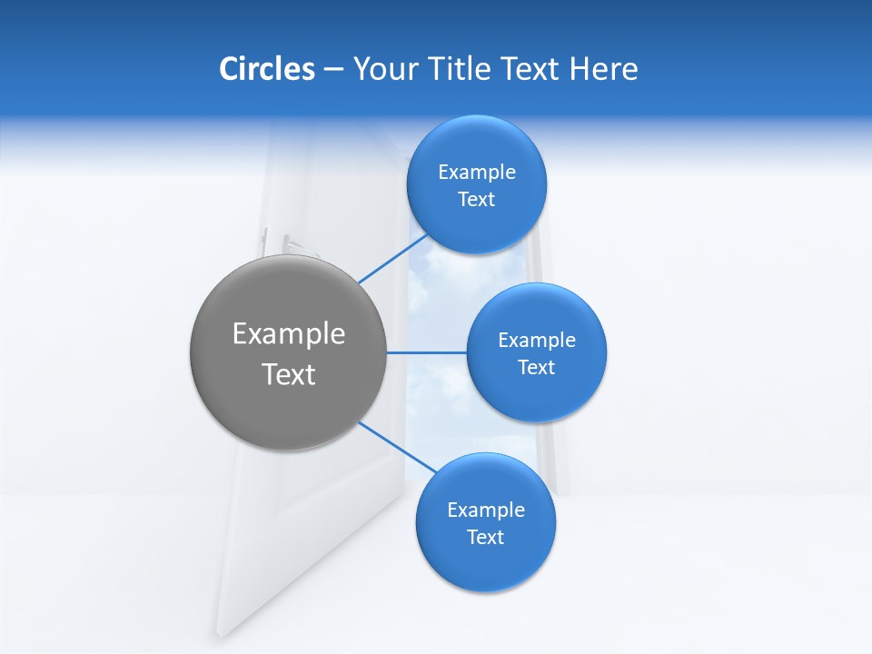 Imagination Sign Single PowerPoint Template