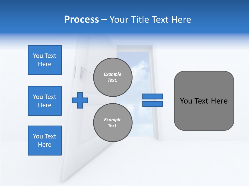 Imagination Sign Single PowerPoint Template