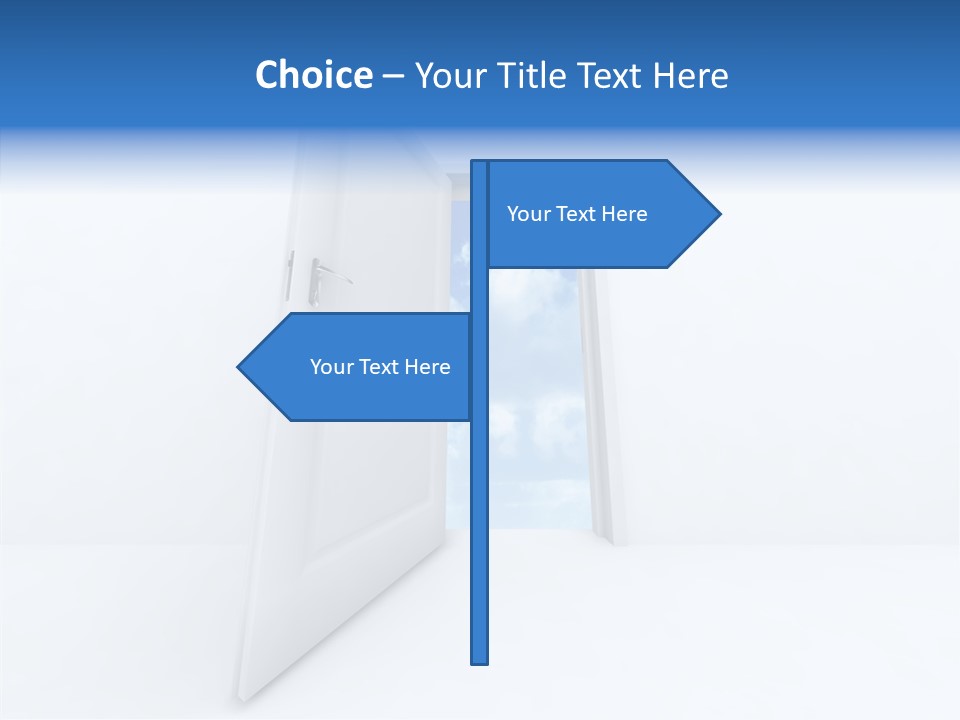 Imagination Sign Single PowerPoint Template