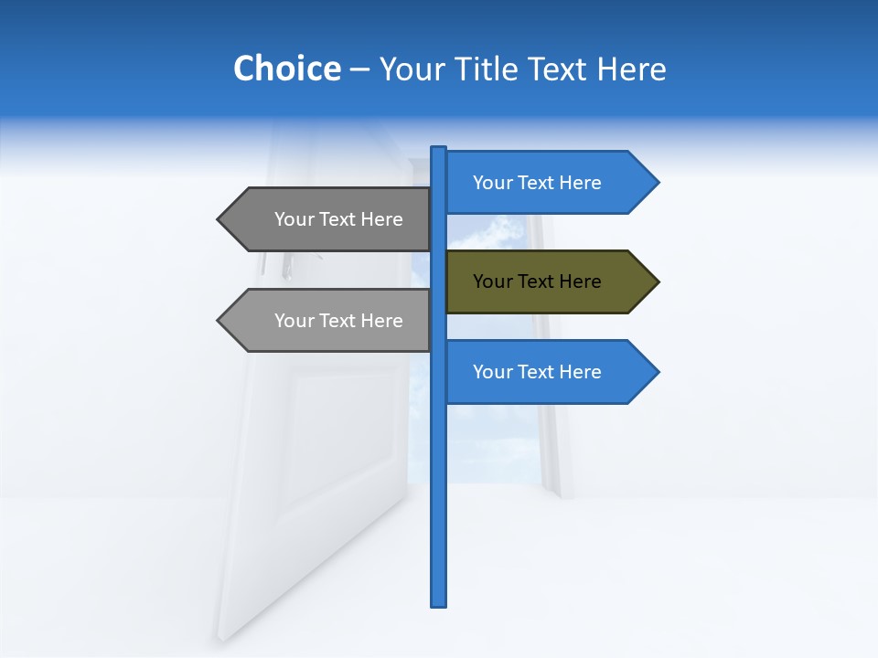 Imagination Sign Single PowerPoint Template