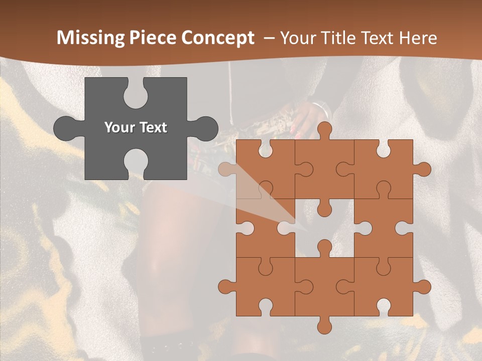 Pinup Person One PowerPoint Template