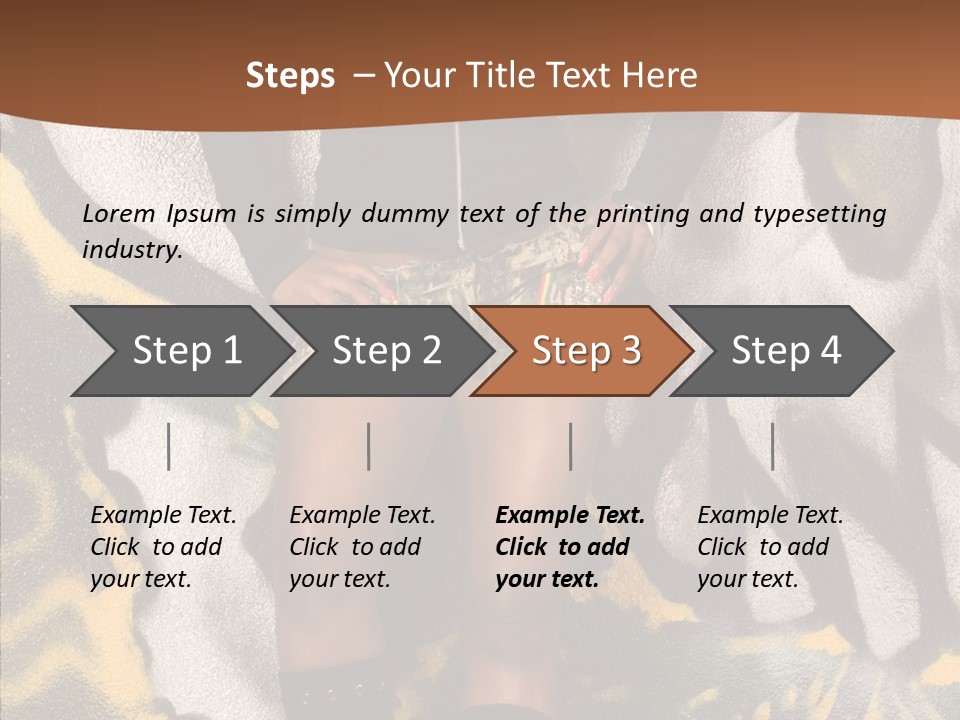 Pinup Person One PowerPoint Template