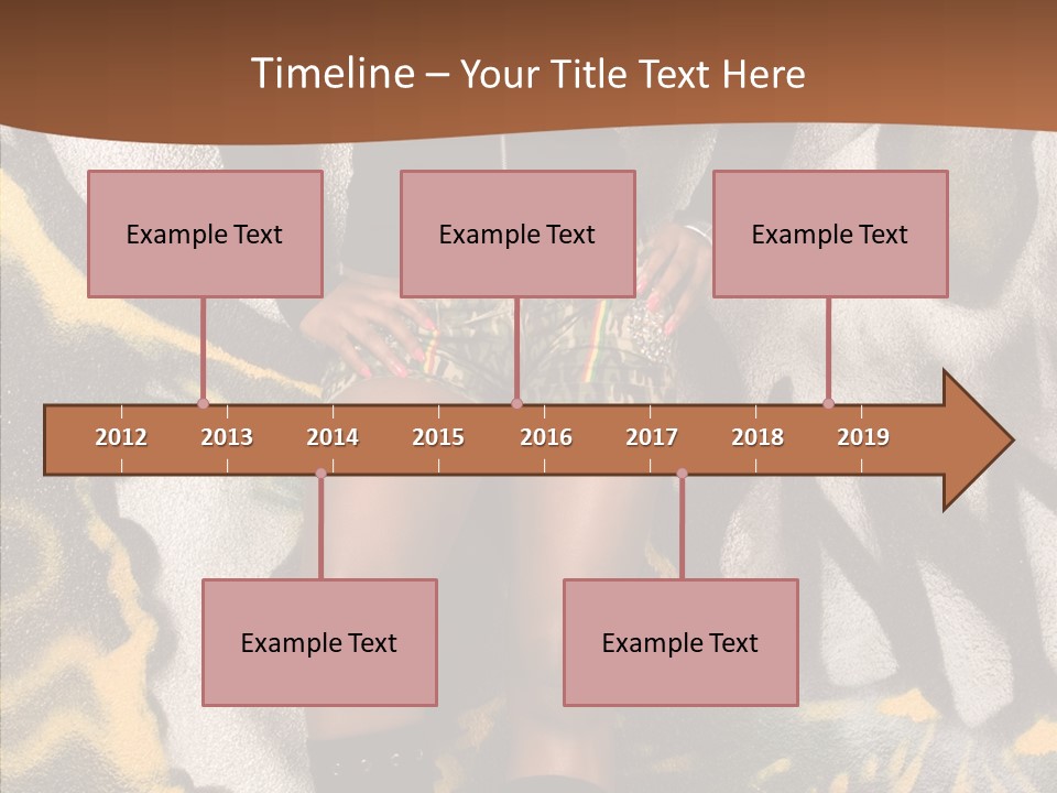 Pinup Person One PowerPoint Template