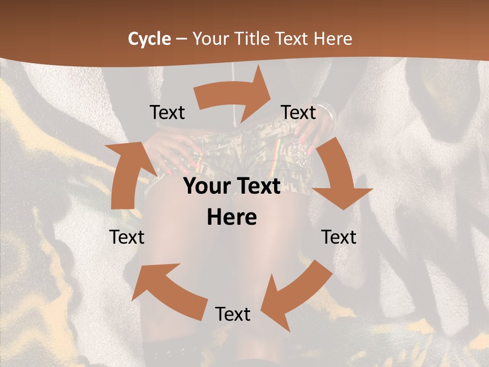 Pinup Person One PowerPoint Template