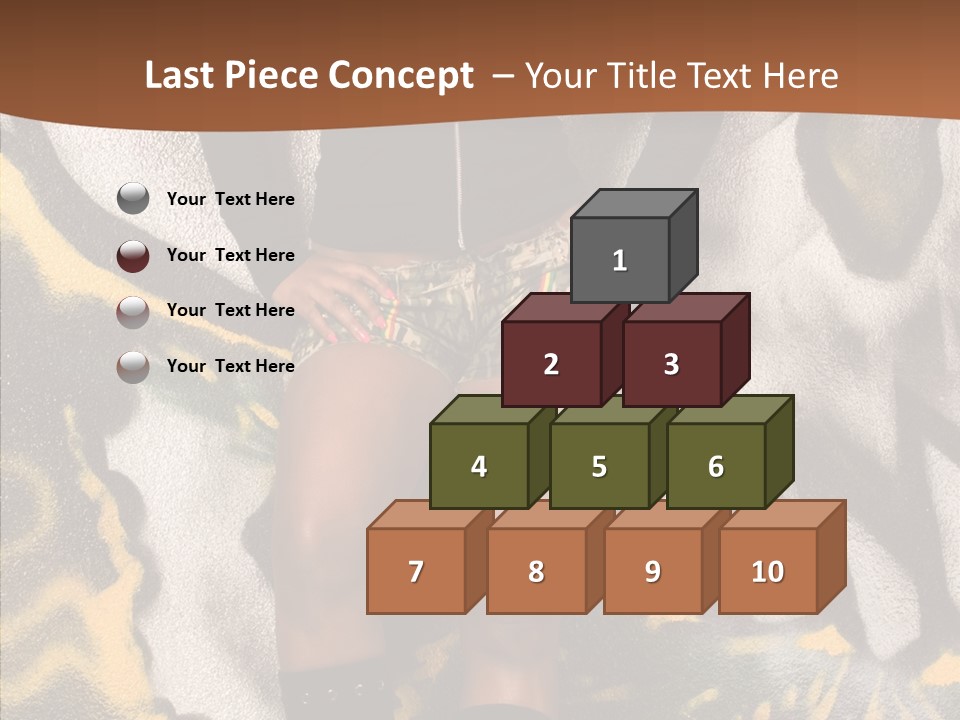 Pinup Person One PowerPoint Template