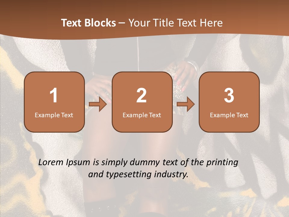 Pinup Person One PowerPoint Template