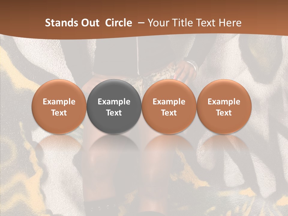 Pinup Person One PowerPoint Template