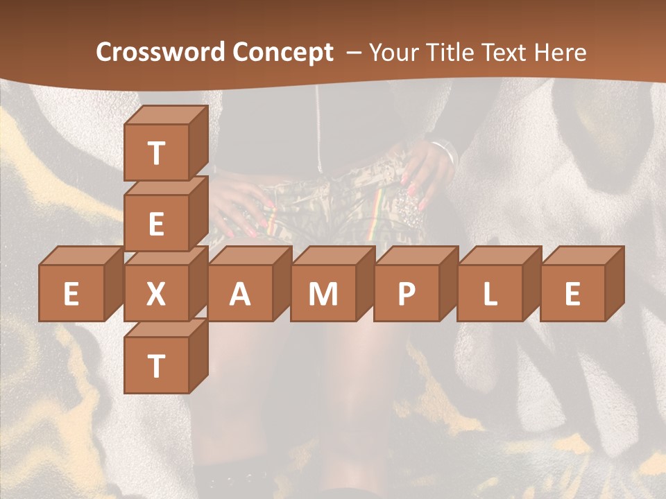 Pinup Person One PowerPoint Template