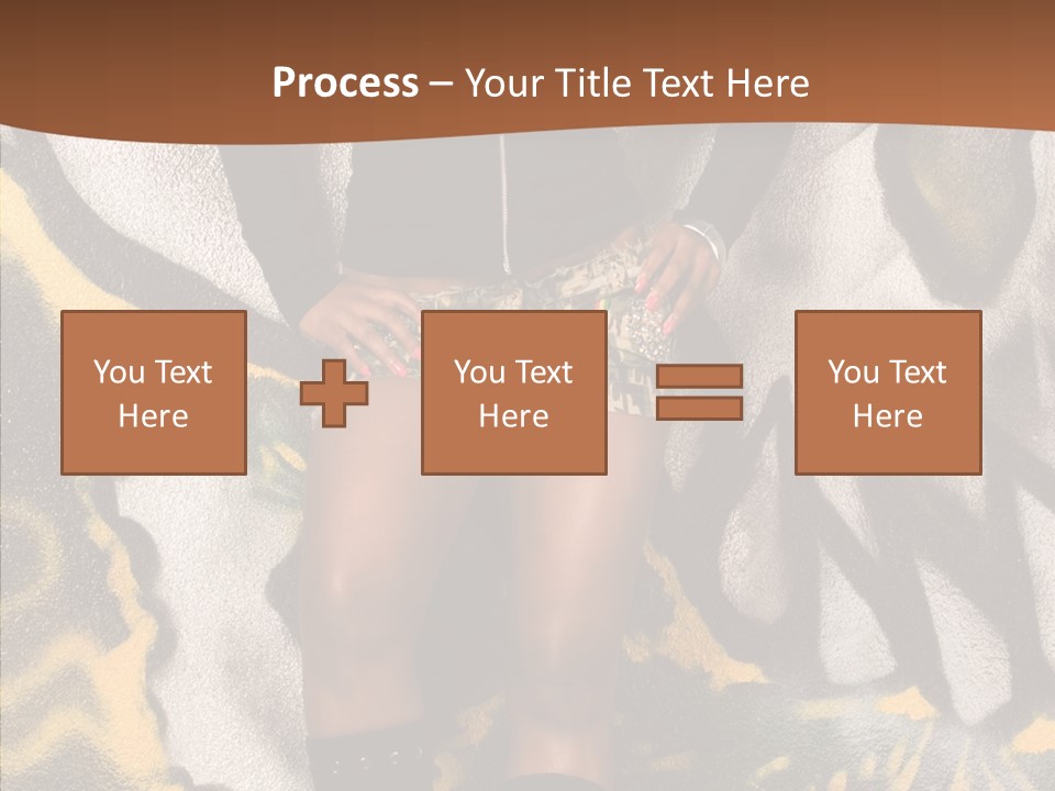 Pinup Person One PowerPoint Template