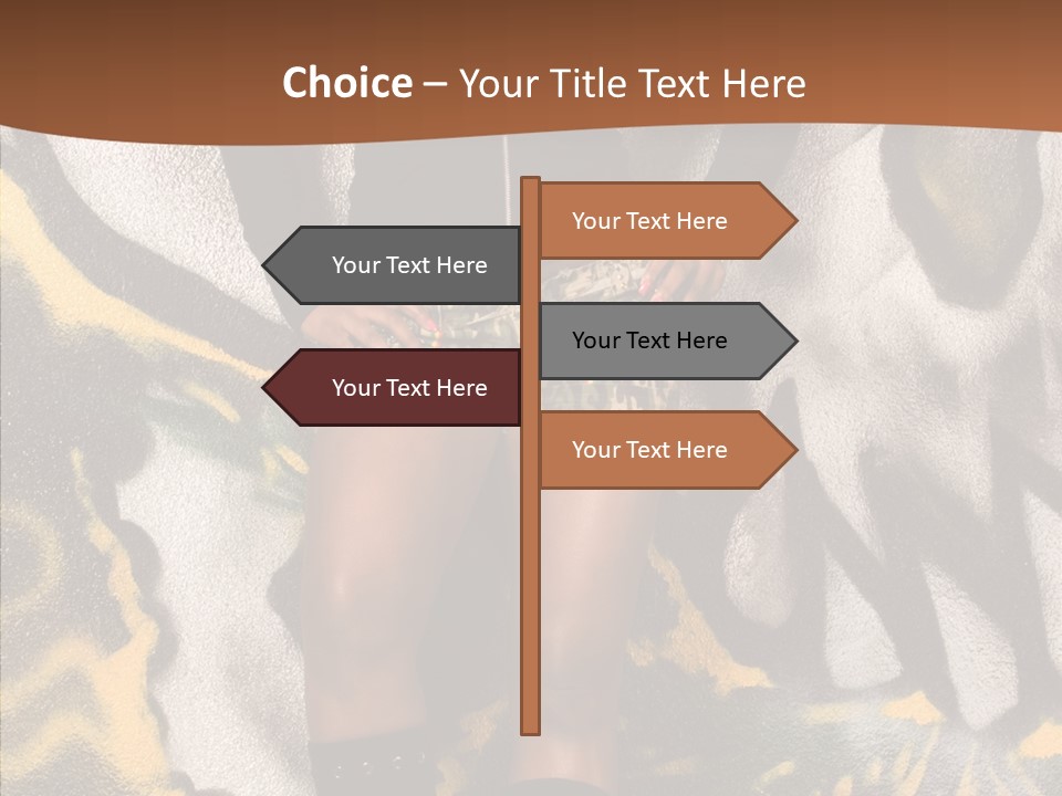 Pinup Person One PowerPoint Template