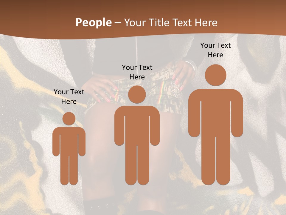 Pinup Person One PowerPoint Template