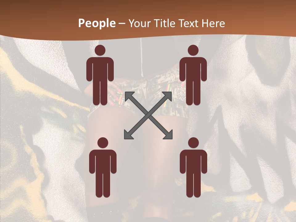 Pinup Person One PowerPoint Template