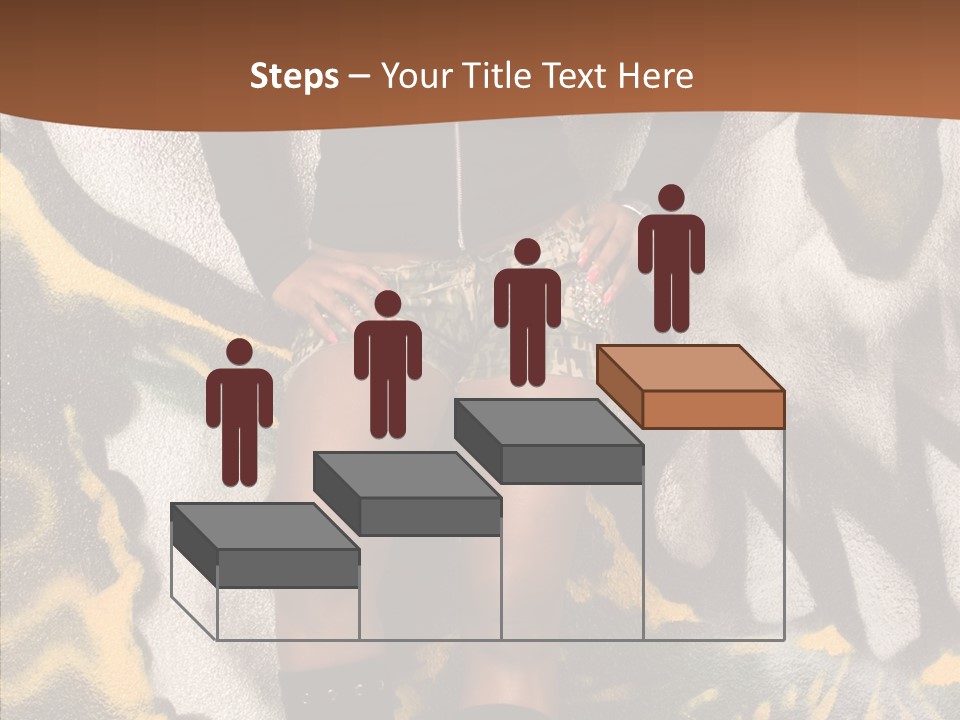 Pinup Person One PowerPoint Template