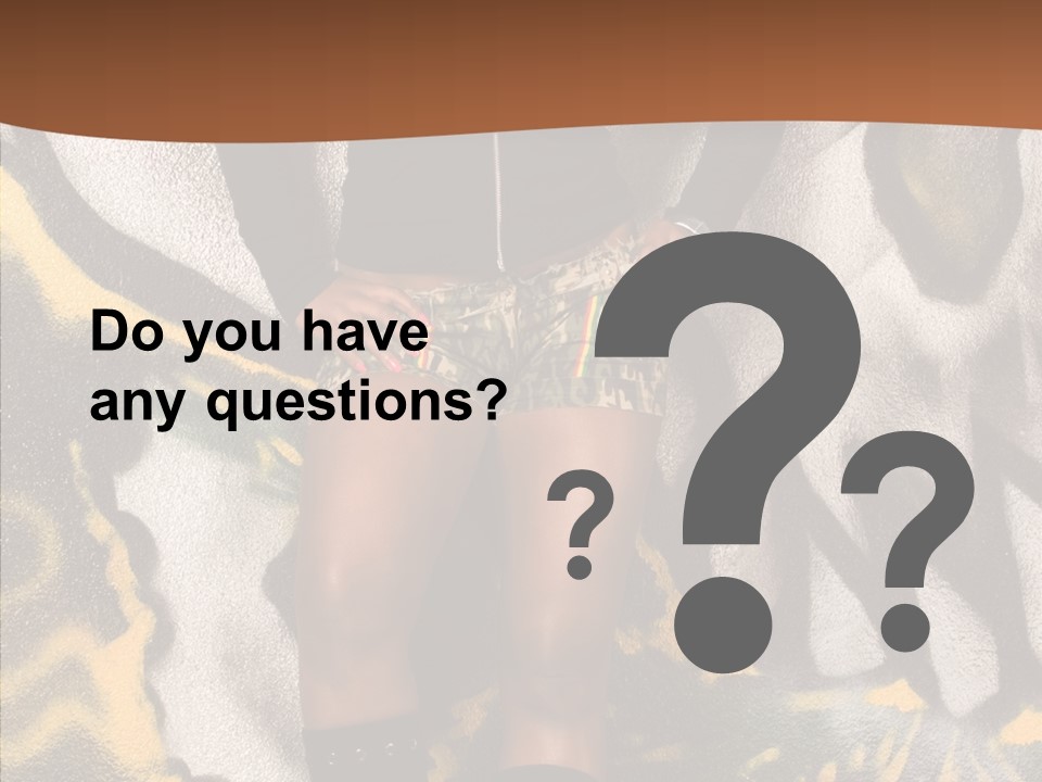 Pinup Person One PowerPoint Template