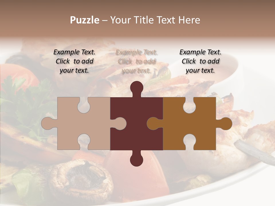 Dish Diet Freshness PowerPoint Template