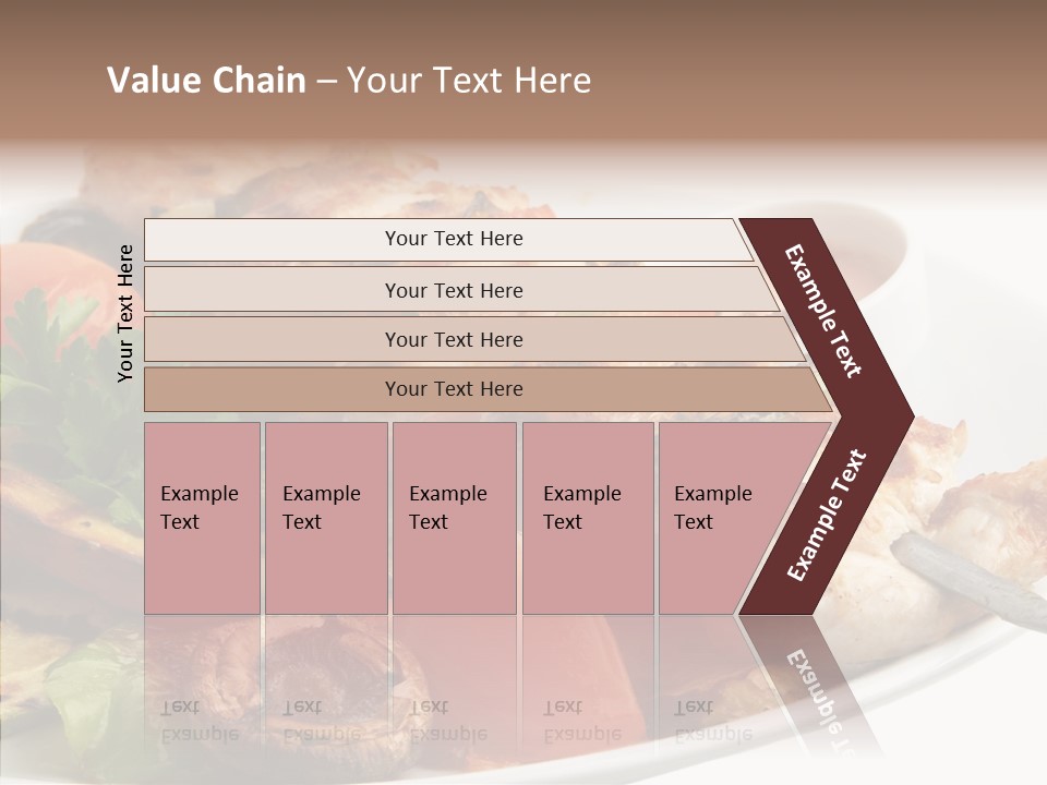 Dish Diet Freshness PowerPoint Template