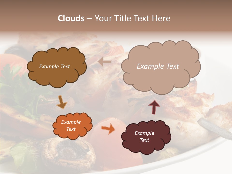 Dish Diet Freshness PowerPoint Template