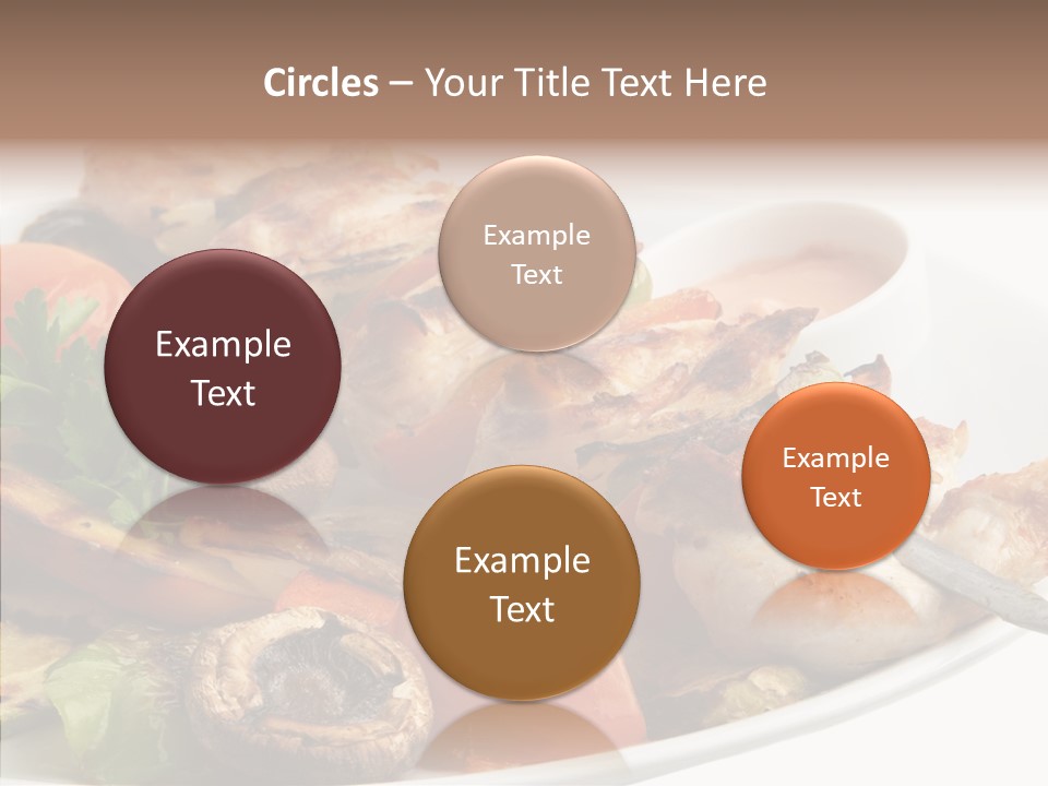 Dish Diet Freshness PowerPoint Template