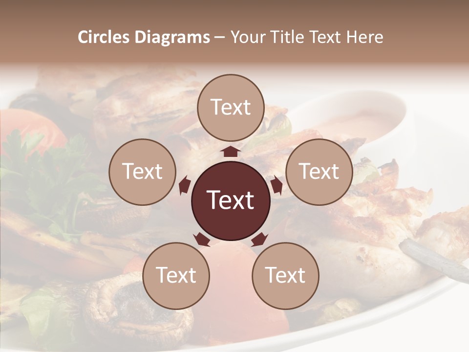 Dish Diet Freshness PowerPoint Template