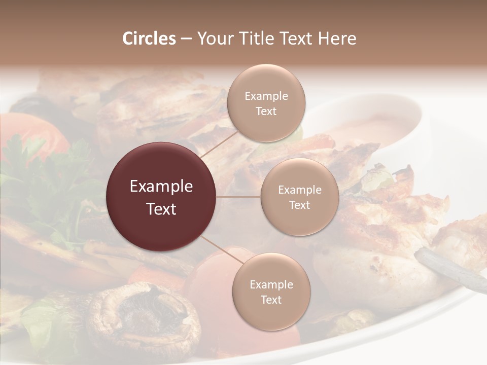 Dish Diet Freshness PowerPoint Template