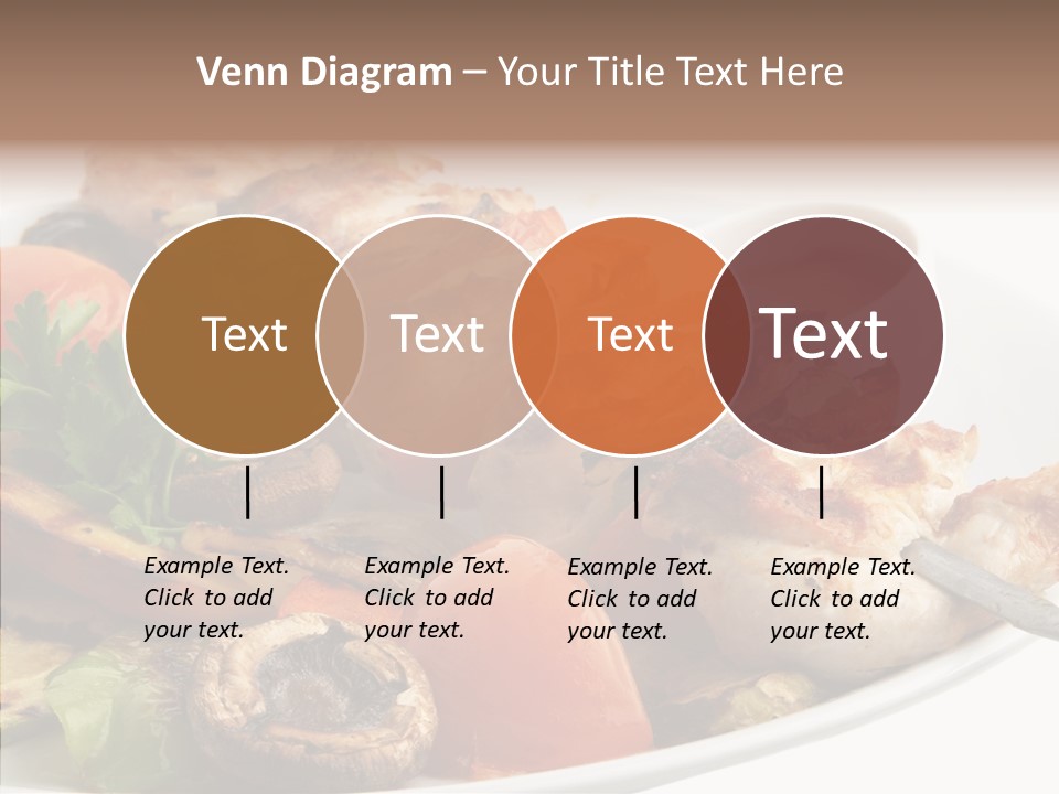 Dish Diet Freshness PowerPoint Template