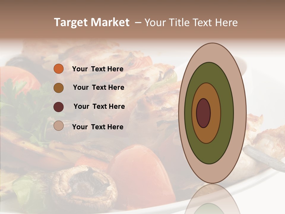 Dish Diet Freshness PowerPoint Template