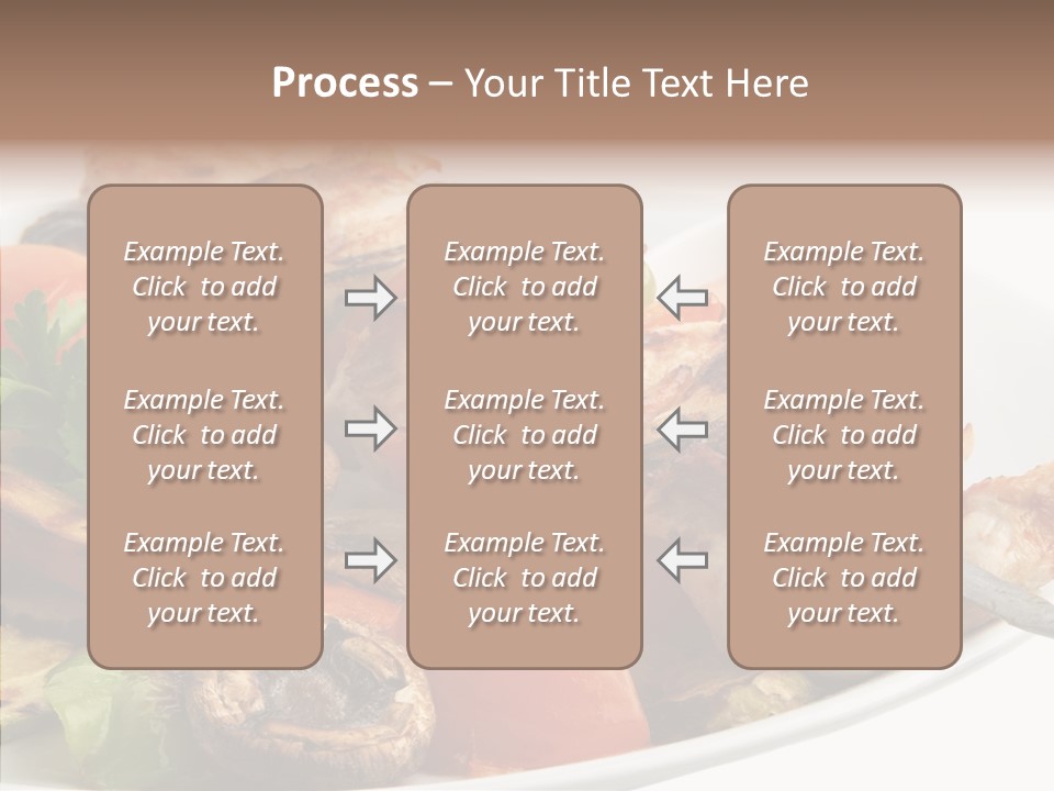 Dish Diet Freshness PowerPoint Template