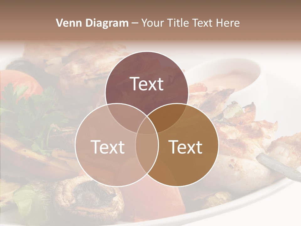 Dish Diet Freshness PowerPoint Template