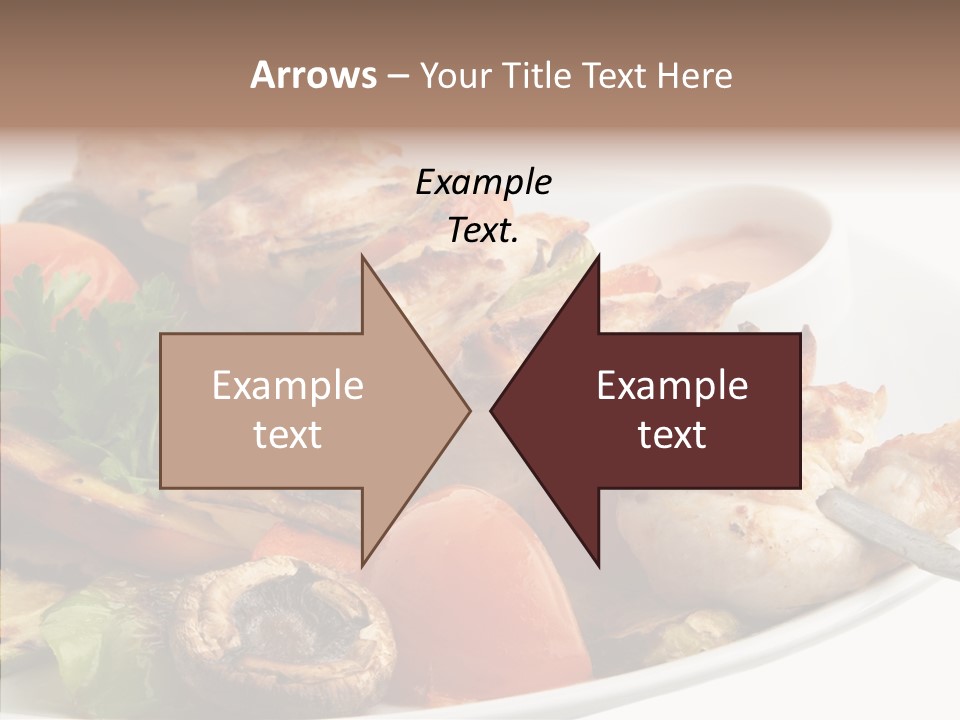 Dish Diet Freshness PowerPoint Template