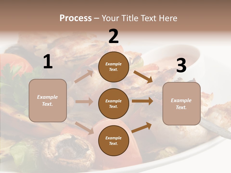 Dish Diet Freshness PowerPoint Template