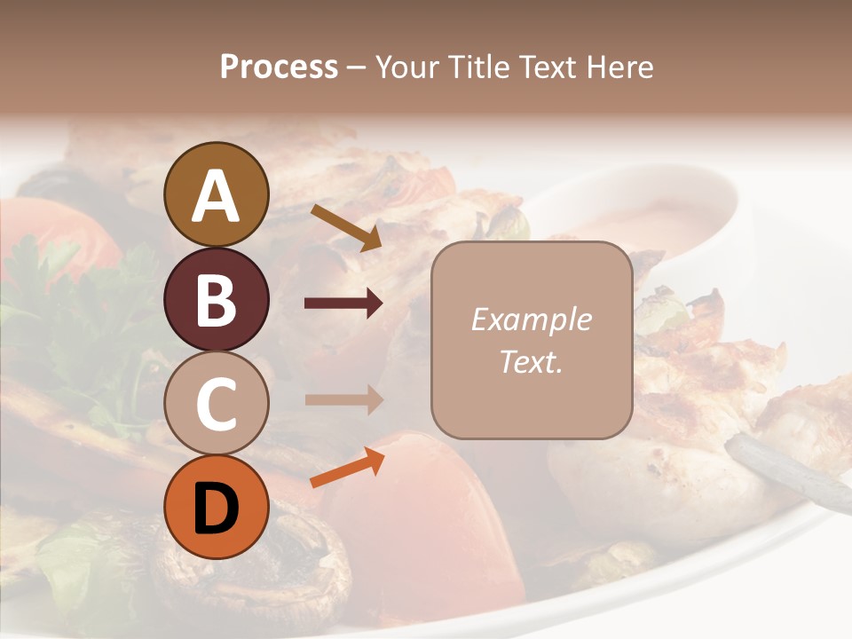 Dish Diet Freshness PowerPoint Template