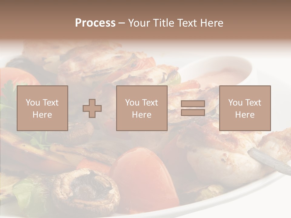 Dish Diet Freshness PowerPoint Template