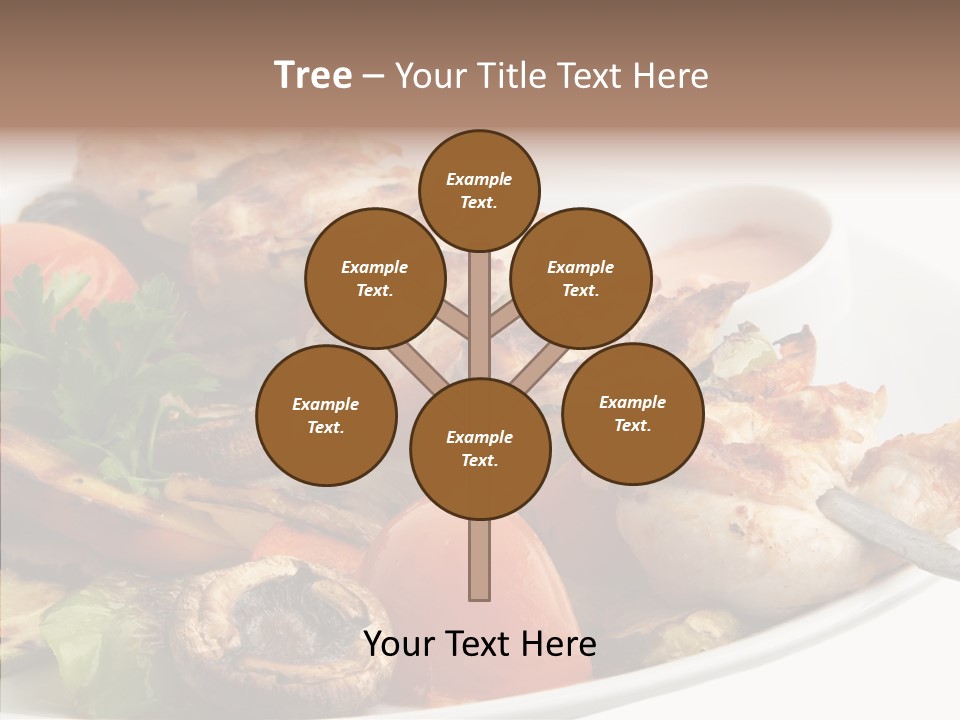 Dish Diet Freshness PowerPoint Template
