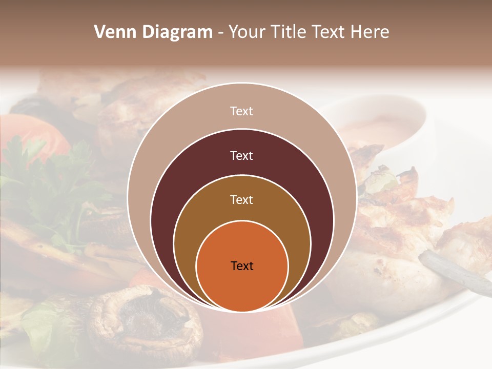 Dish Diet Freshness PowerPoint Template