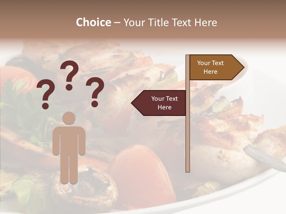 Dish Diet Freshness PowerPoint Template