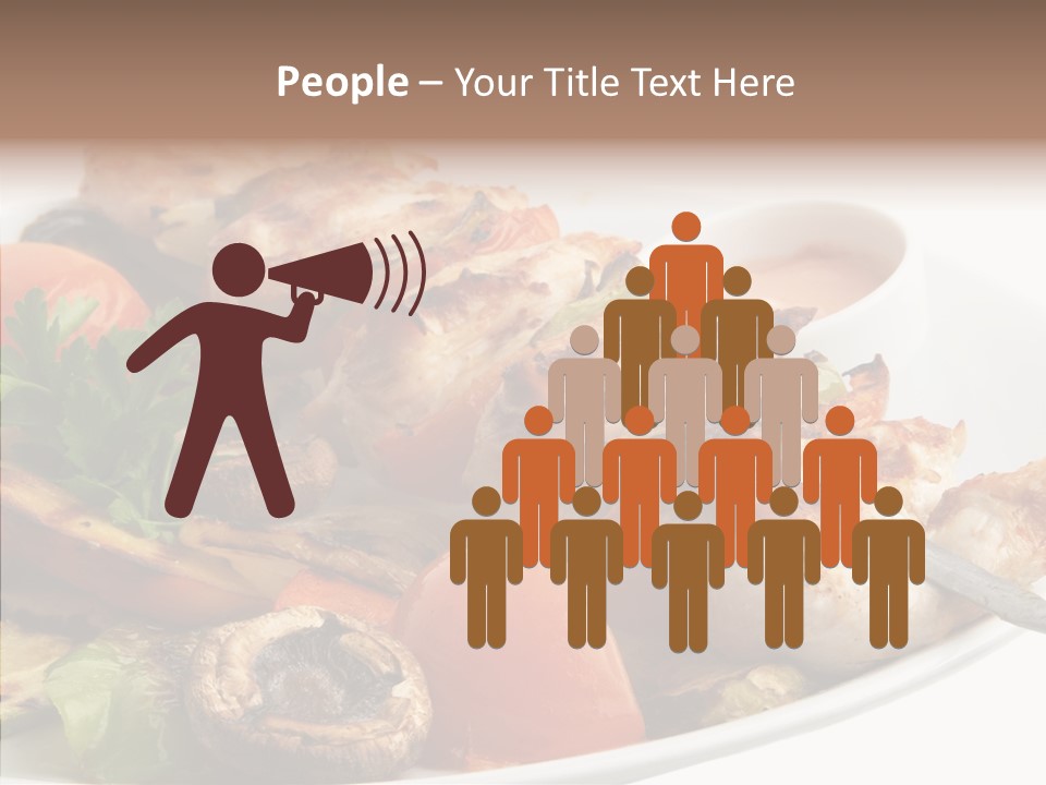 Dish Diet Freshness PowerPoint Template