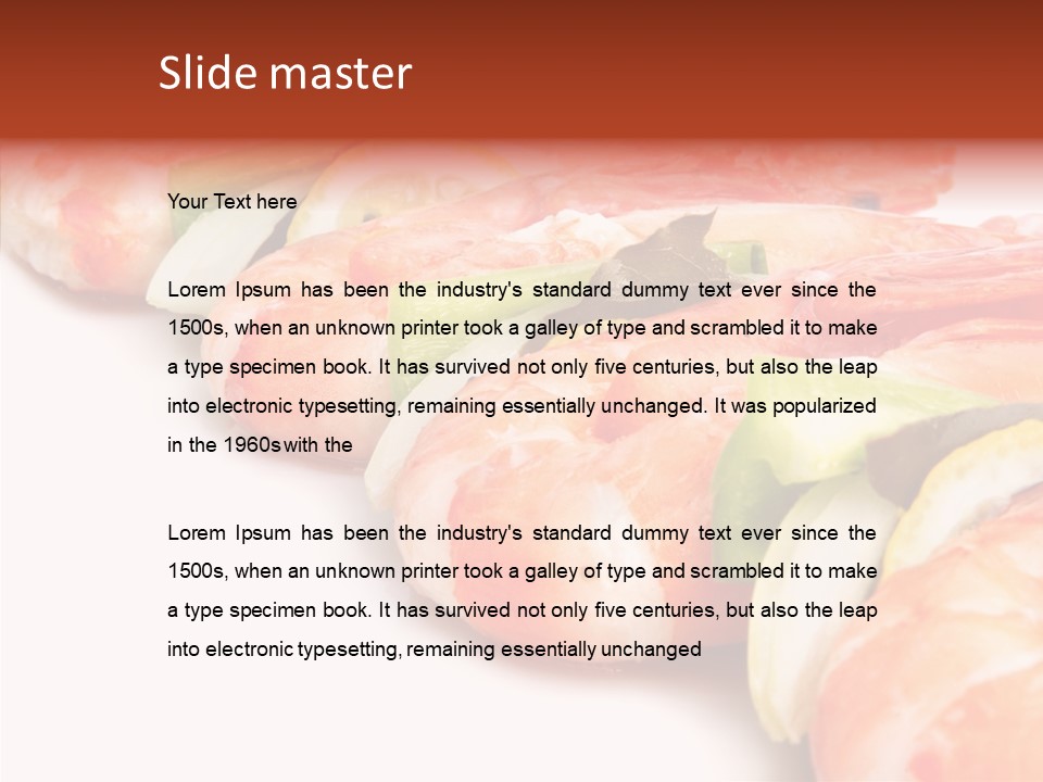 Refreshment Space Large PowerPoint Template