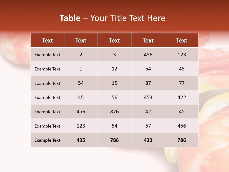Refreshment Space Large PowerPoint Template