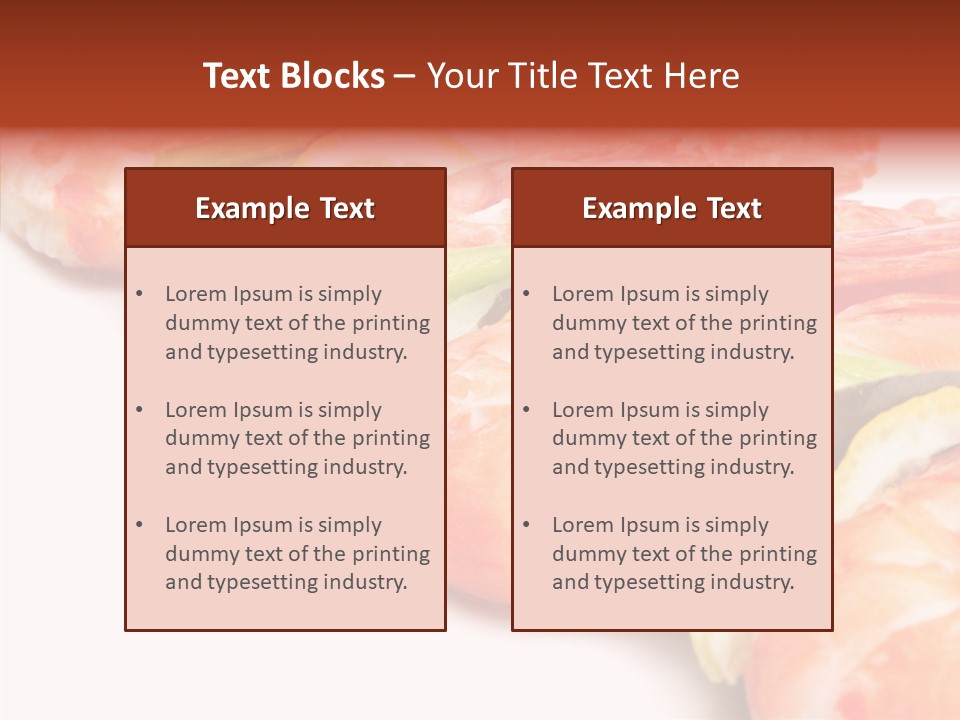 Refreshment Space Large PowerPoint Template