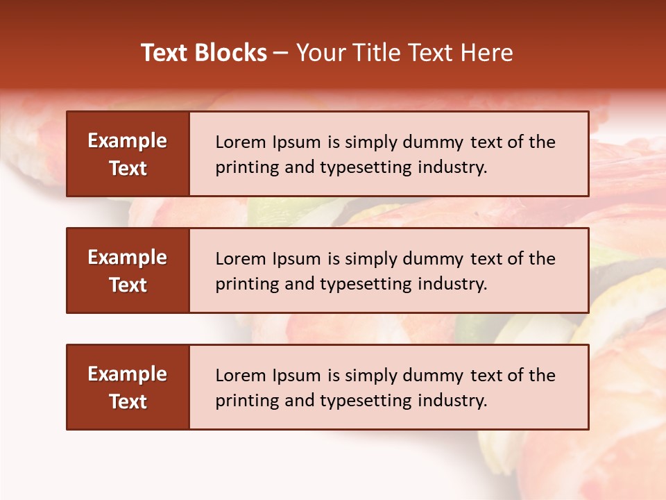Refreshment Space Large PowerPoint Template