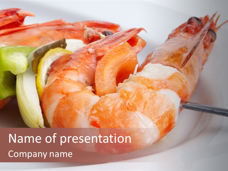 Lifestyle Sea Diet PowerPoint Template