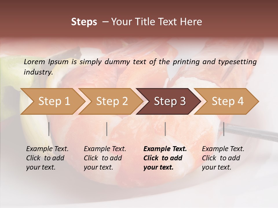 Lifestyle Sea Diet PowerPoint Template