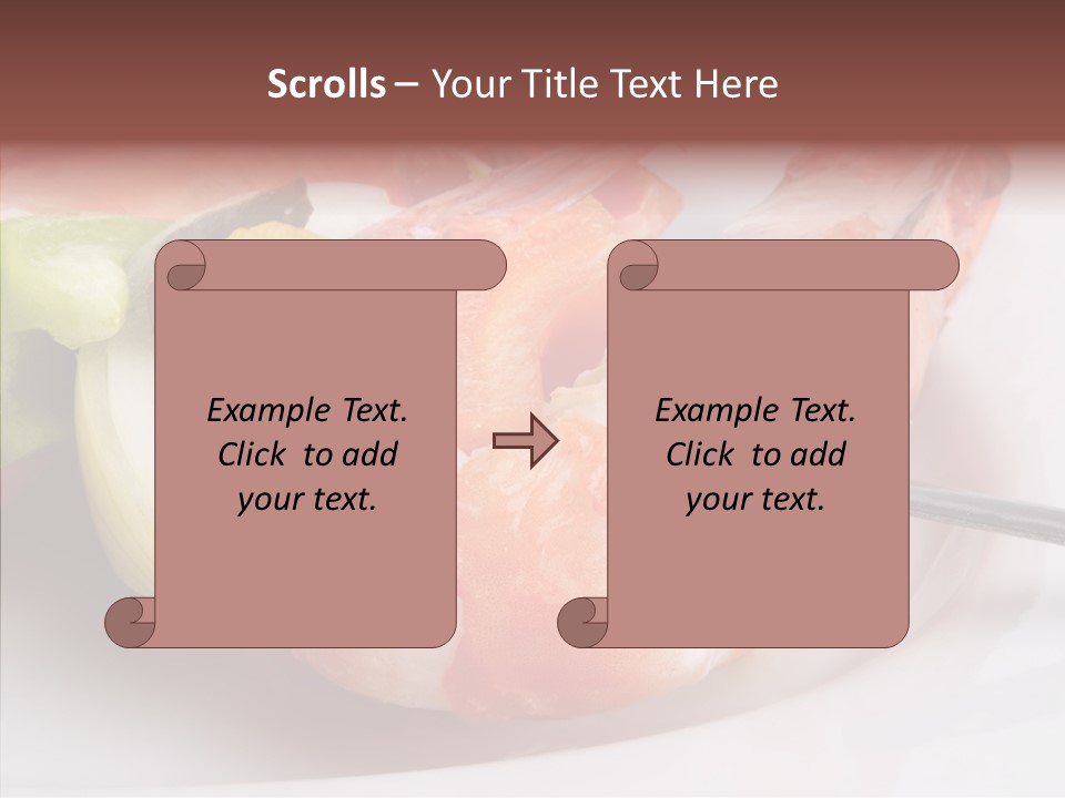 Lifestyle Sea Diet PowerPoint Template