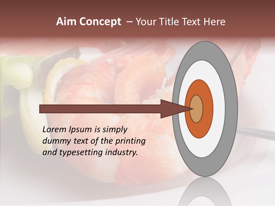 Lifestyle Sea Diet PowerPoint Template