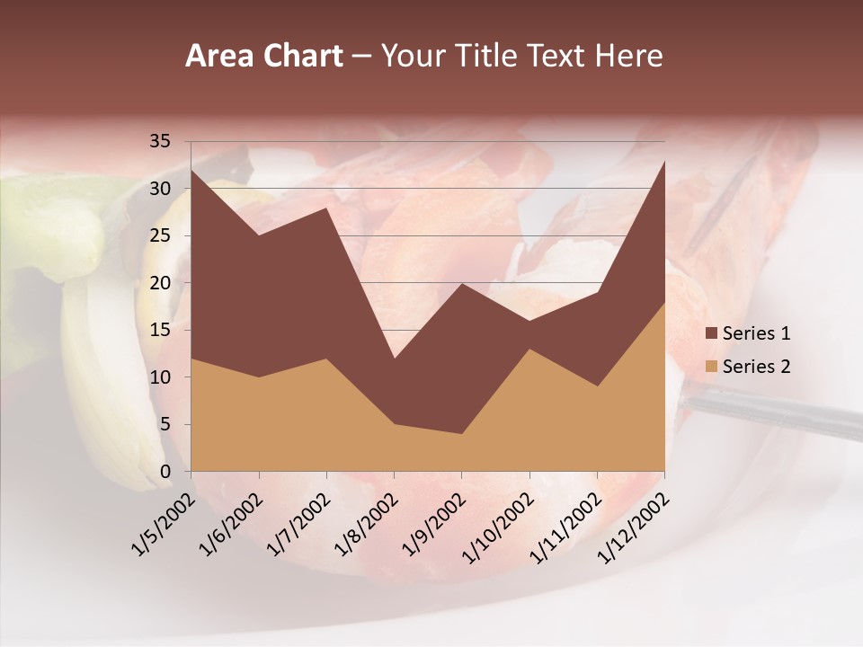 Lifestyle Sea Diet PowerPoint Template