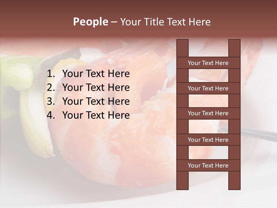 Lifestyle Sea Diet PowerPoint Template