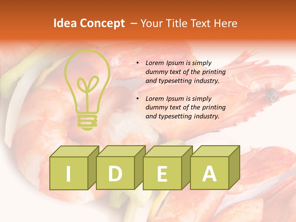 Kitchen Studio Sea PowerPoint Template