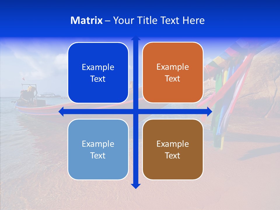 Summer Nautical Andaman PowerPoint Template