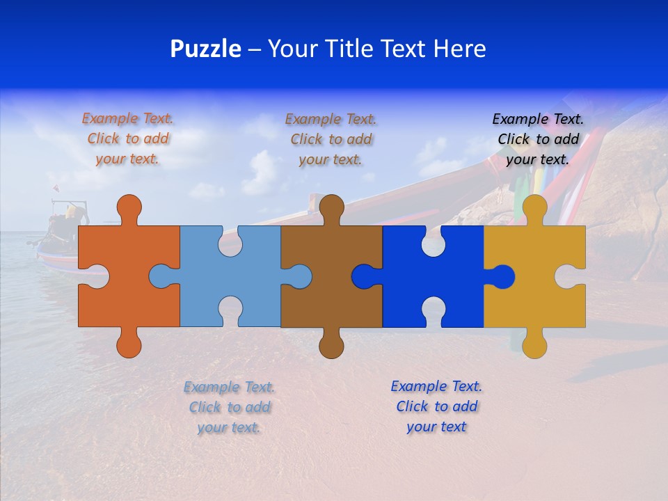 Summer Nautical Andaman PowerPoint Template